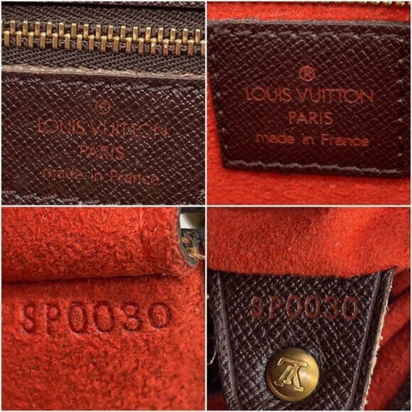 Authentic Louis Vuitton Damier Ebene Marais Bucket W/Box/Pouch 494-051825 - Picture 13 of 16